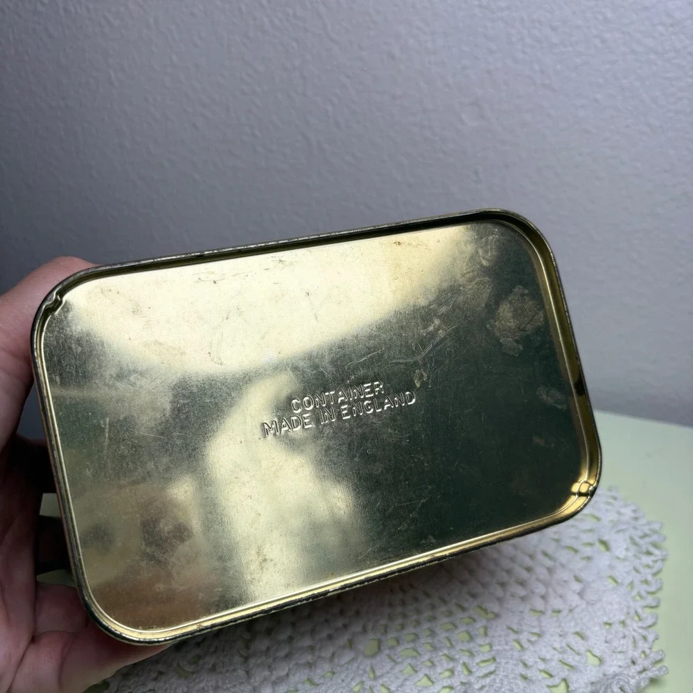 Vintage Ragu Orange Recipe Tin Kitchen Decor Metal Made in England